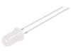 LED červená 5mm 220÷330mcd 60° Čelo: vypouklé 1,8÷2,2VDC 66mW