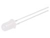 LED oranžová 5mm 220÷330mcd 60° Čelo: vypouklé 1,8÷2,2VDC