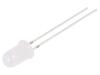 LED zelená 5mm 500÷750mcd 60° Čelo: vypouklé 2,8÷3,4VDC 102mW