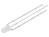 LED žlutá/zelená 3mm 45° Čelo: vypouklé 2÷2,8/2,1÷2,8VDC