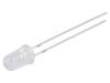 LED červená 5mm 8400÷10000mcd 15° Čelo: vypouklé 2,1÷2,6VDC