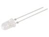 LED zelená 5mm 4200÷7000mcd 60° Čelo: vypouklé 2,9÷3,4VDC