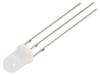 LED červeno/modrá 5mm 60° Čelo: vypouklé 1,9÷2,4/2,7÷3,2VDC