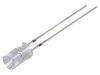 LED oranžová 5mm 100÷150mcd 120° Čelo: vyduté 5VDC Poč.výv: 2