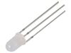 LED žlutá/modrá 5mm 60° Čelo: vypouklé 1,9÷2,4/2,7÷3,2VDC