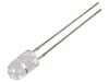 CRLED červená 5mm 7500mcd 30° Čelo: vypouklé 5÷20VDC -30÷85°C