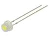 LED bílá 4,8mm 140° Čelo: vypouklé 11,5÷12VDC Poč.výv: 2 420mW
