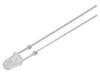 LED oranžová 3mm 4200÷5800mcd 30° Čelo: vypouklé 2,1÷2,6VDC