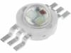 LED výkonová EMITER,tříbarevná RGB 120° P: 3W 40÷50lm 50÷70lm