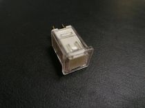 Kontrolka ISZ hranatá bílá 15mm