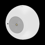 Corol-P-Em3h 3W LED DP IP20 Ø118x50mm