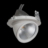 GIMBAL LED COB DOWNLIGHT 15W/940 24° CRI90+ Ø109x85mm IP20