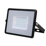 30W LED Floodlight SMD SAMSUNG CHIP Black Body Natural White,  VT-30