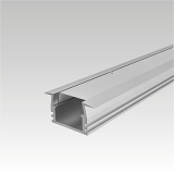 Al lišta+difusor P2212/2m clear podlahová