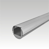 Al lišta+difusor P1816/2m clear kulatá