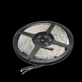LED pásek 12V 30LED/m SMD5050 RGB IP65 7.2W/m multichip Silicon