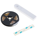 LED pásek 2m teplý bílý, pohybové čidlo, napájení USB/ 4xAAA