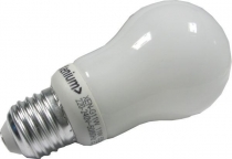 Úsporná žárovka Xenium, E27, hrušková, teplá bílá, 230V/11W
