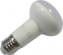 Žárovka LED E27 R63 reflektorová, teplá bílá, 230V/10W