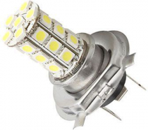 Žárovka LED H4 12V/5W, bílá, 27xSMD5050