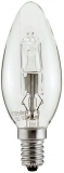 Žárovka čirá halogenová svíčková 230V/28W E14