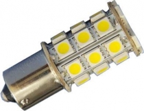 Žárovka LED Ba15S 12V/3,5W bílá, 27xSMD5050