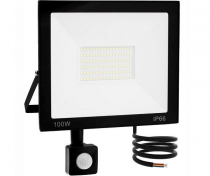 Reflektor LED 100W s PIR čidlem, IP66