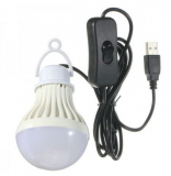 Svítidlo závěsné LED 5W pro camping, napájení USB