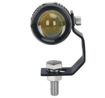 Přídavné LED mlhové světlo na motorku 9-24V/30W duální bílá/žlutá