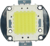 LED 50W Bridgelux, teplá bílá 3000K, 5300lm/1500mA,30-32V,120°
