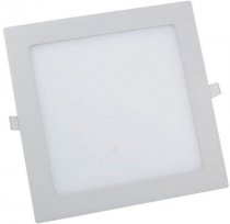 Podhledové světlo LED 18W, 225x225mm, teplé bílé, 230V/18W, vestavné