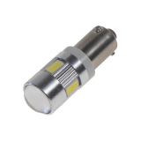 LED žárovka BAX9s bílá 12-24V 6LED/5730SMD