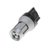 LED žárovka T20 (7443) červená 12V-24V 30LED/4014SMD