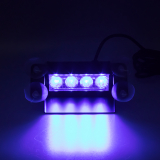 PREDATOR LED vnitřní, 4x3W, 12-24V, modrý, 146mm, CE