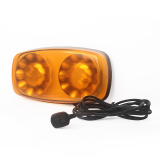 LED rampa oranžová, 20LEDx0,5W, magnet, 12-24V, 304mm, ECE R65 R10