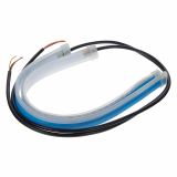 LED pásek, dynamické blinkry oranžová / poziční světla bílá, 30 cm