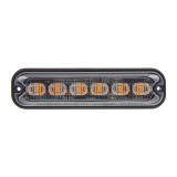 PREDATOR 6x4W LED, 12-24V, oranžový, ECE R65