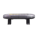 Mini LED rampa, oranžová, 60xLED, 12-24V, ECE R65, pevná montáž