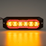 PROFI výstražné/zadní LED světlo, oranžové + červené, 12-24V, ECE R65