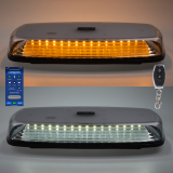 AKU LED rampa oranžová+bílá, APP, magnet, 12-24V, 304mm, ECE R65 R10