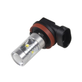 CREE LED žárovka H8 12-24V 30W (6x5W) bílá