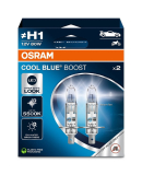 12V H1 80W P14,5s CoolBlue Boost, sada (2 ks)