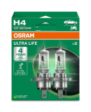 12V H4 60-55W P43t Ultra Life, sada (2 ks)