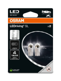 12V 5W celosklo W5W LED Osram, blistr (2ks), Osram