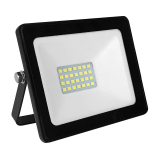 LED venkovní reflektor Q 20W/12-24V DC/6000K/1760Lm/110°/IP66, černý