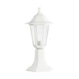 Venkovní lucerna PLGQ3W max. 40W/ E27 /IP44, bílá