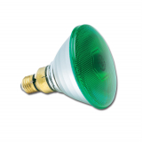 PAR38 240V 80W E27 FL30° Green