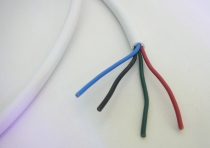 RGB kabel 4x0,5 kulatý - Kabel RGB 4x0,5 kulatý