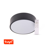 SMART Tuya LED svítidlo RENDO 36W CCT kulaté černé - SMART Tuya LED svítidlo RENDO 36W CCT kulaté černé