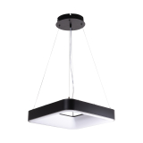 LED svítidlo ZULU 32W CCT hranaté černé závěsné - LED svítidlo ZULU 32W CCT hranaté černé závěsné